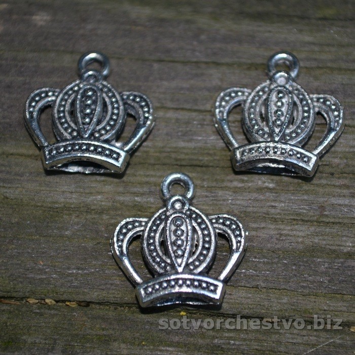 Корона царская серебро | интернет магазин Сотворчество