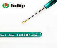 фото гачок tulip сталевий із пластиковою ручкою. арт.т-9
