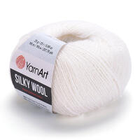 silky wool 347 белоснежный | интернет магазин Сотворчество