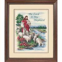 03222 Набор для вышивания крестом DIMENSIONS The Lord is My Shepherd "Господь - мой пастырь"