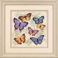 35145 Набор для вышивания крестом DIMENSIONS Butterfly Profusion "Обилие бабочек"