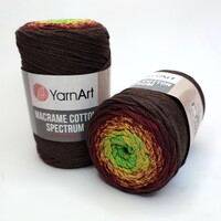 фото yarnart macrame cotton spectrum / ярнарт макраме коттон спектрум