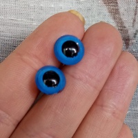 глаза окрашенные китай голубые 11 мм | интернет магазин Сотворчество_0