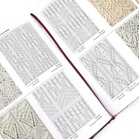250 японских узоров для вязания на спицах | интернет магазин Сотворчество_6