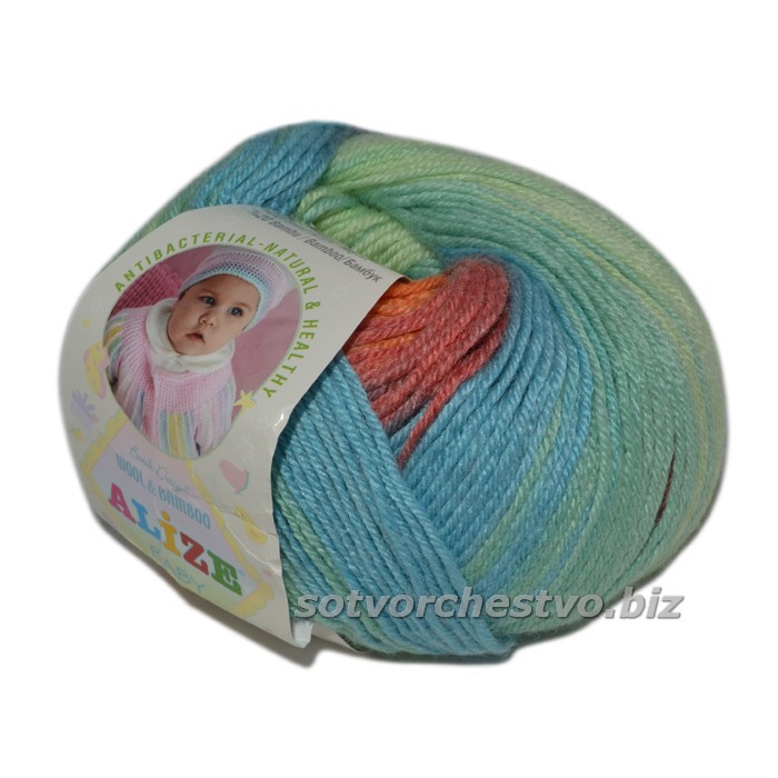 Baby Wool Batik 3611 | интернет магазин Сотворчество