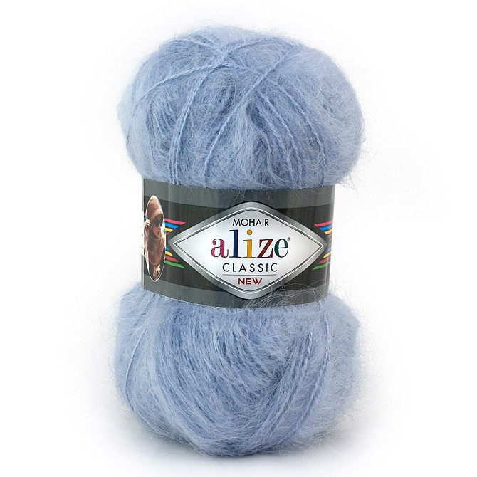 Mohair Classic Alize 51 светло-голубой | интернет магазин Сотворчество