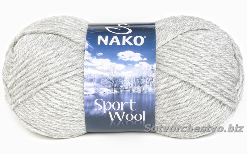 Sport Wool 195 св.серый | интернет магазин Сотворчество