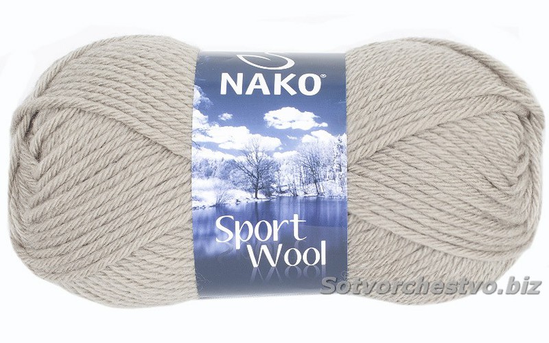 Sport Wool 10007  серо-беж | интернет магазин Сотворчество