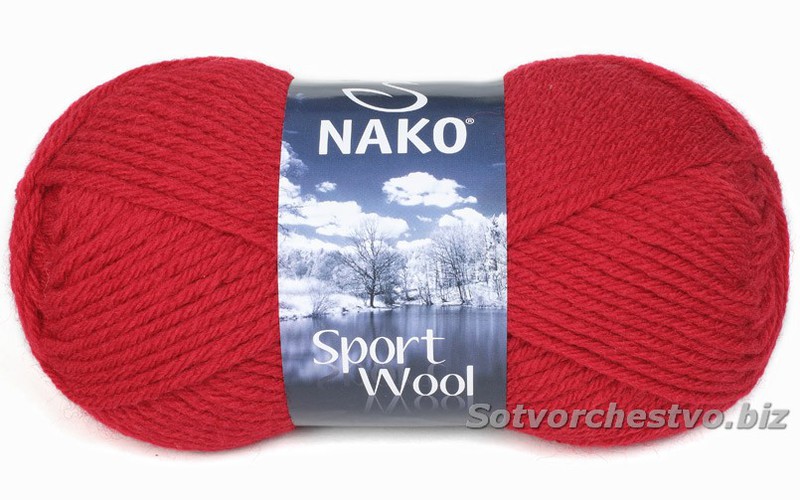 Sport Wool 3641 рубин | интернет магазин Сотворчество