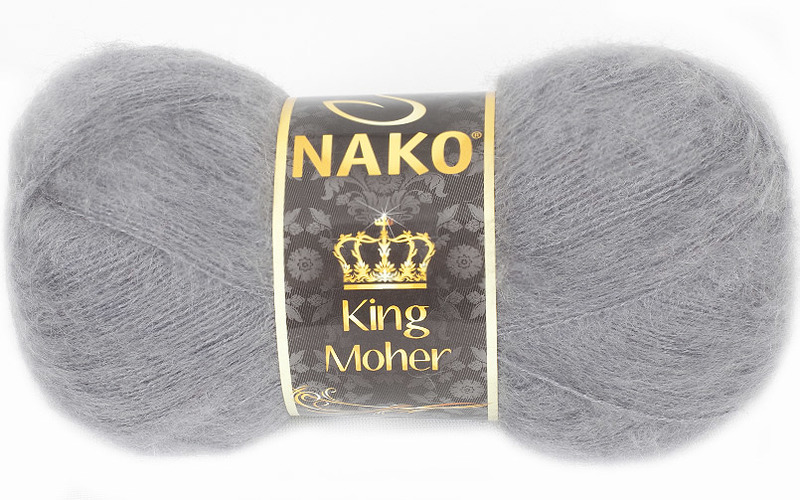 King Moher Nako 4192 серый | интернет магазин Сотворчество