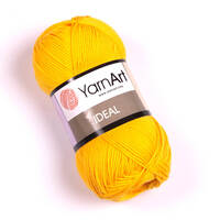 фото yarnart ideal/ярнарт ідеал 228 жовтий