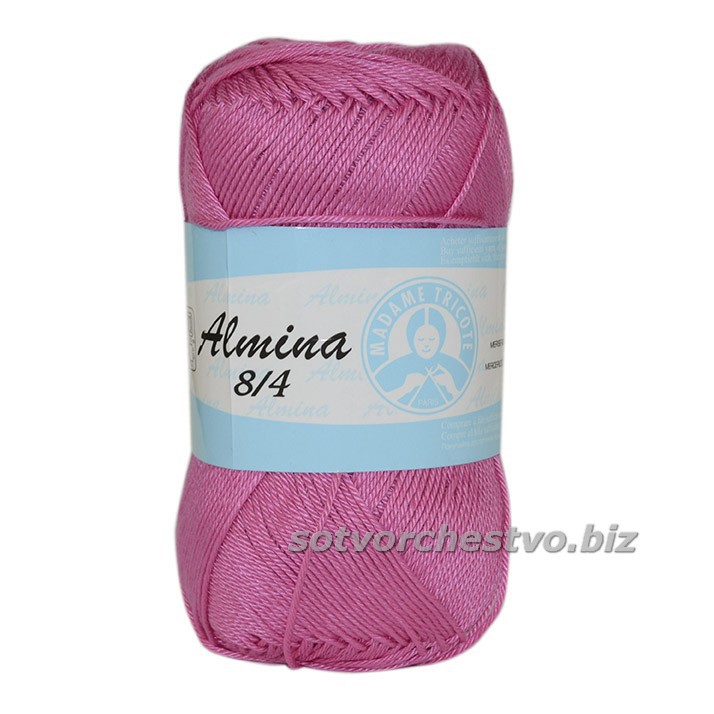 Almina Madame Tricote 5054 ярко розовый - 6 шт СНЯТ | интернет магазин Сотворчество