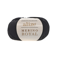 Merino Royal 60 черный | интернет магазин Сотворчество