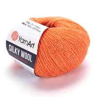 silky wool 338 оранж | интернет магазин Сотворчество
