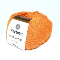 фото lana merino / лана мерино 1316 оранж