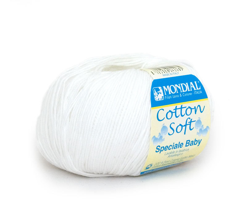 mondial cotton soft 100 белый | интернет магазин Сотворчество