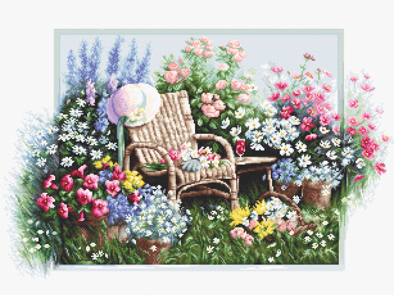 b2344 цветущий сад | интернет магазин Сотворчество