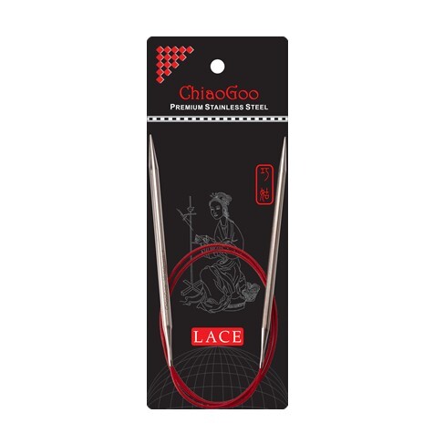 круговые стальные спицы red lace, 80 cv (32") | интернет магазин Сотворчество