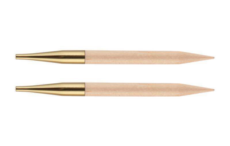 35654 Спицы съемные короткие Basix Birch Wood KnitPro, 3.75 мм 
