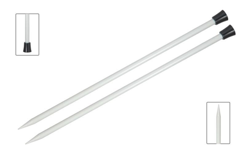 45203 Спицы прямые Basix Aluminum KnitPro, 25 см, 3.50 мм