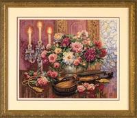 фото 35185 Набір для вишивання хрестиком DIMENSIONS Romantic Floral "Романтичний букет"