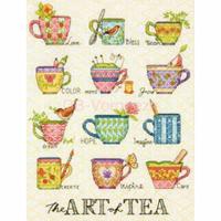 фото 70-35335 Набір для вишивання хрестом DIMENSIONS The Art of Tea "Мистецтво чаювання"