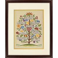 70-73817 Набор для вышивания крестом DIMENSIONS Vintage Family Tree "Семейное древо (винтажный стиль)"