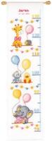 PN-0147469 Набор для вышивки крестом (ростомер) Vervaco Baby shower "День рождения"