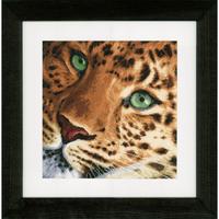PN-0155213 Набор для вышивки крестом LanArte Leopard "Леопард"