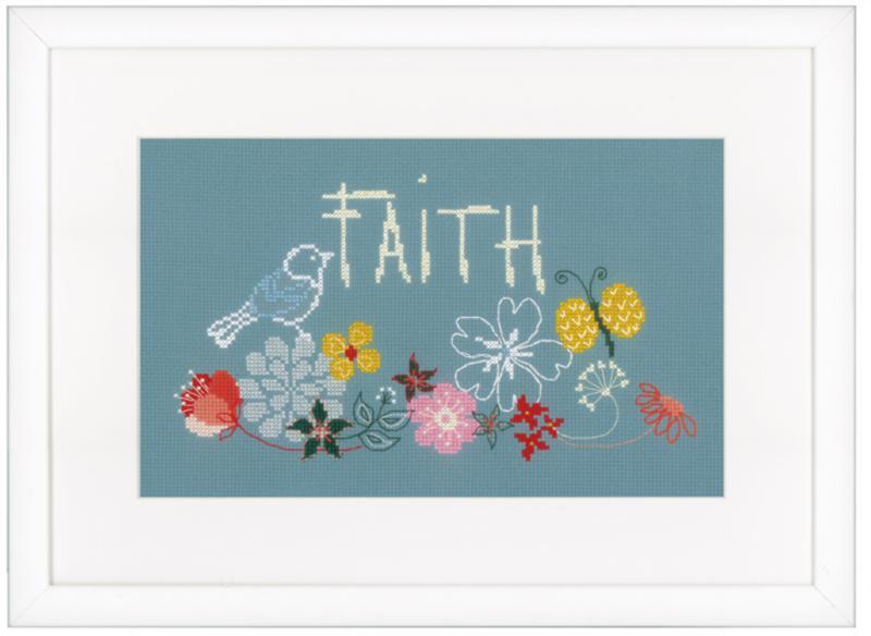 PN-0156444 Набор для вышивки крестом Vervaco Faith "Вера"