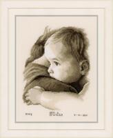 PN-0158510 Набор для вышивки крестом Vervaco Baby Hug "Объятие ребенка"