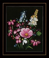 PN-0165380 Набор для вышивки крестом LanArte Flowers "Цветы"