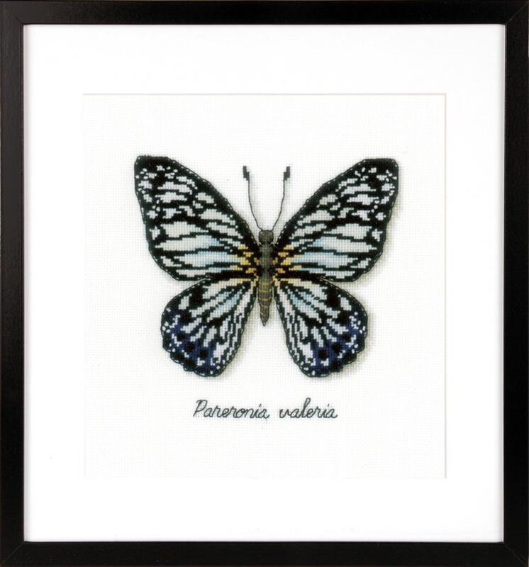 PN-0165403 Набор для вышивки крестом Vervaco Blue Butterfly "Голубая бабочка"