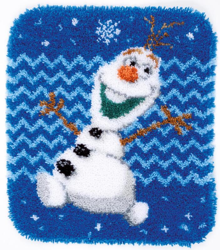 PN-0166274 Набор для вышивания коврика Vervaco Disney Frozen "Olaf"
