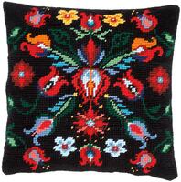 PN-0168334 Набор для вышивания подушки (гобелен) Vervaco "Folklore"