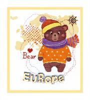 фото вт-181 набор для вышивания крестом crystal art "детский мир. европа"
