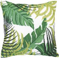 ВТ-198 Набор для вышивания подушки крестиком Crystal Art Серия "Тропические листья"