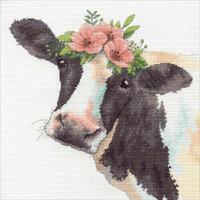 70-35386 Набор для вышивания крестом DIMENSIONS Sweet cow "Милая корова" 
