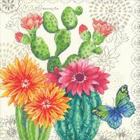 70-35388 Набор для вышивания крестом DIMENSIONS Cactus bloom "Цветение кактуса"