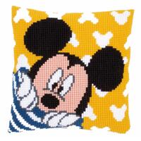 фото PN-0167235 Набір для вишивання хрестом (подушка) Vervaco Disney "Mickey Peek-a-boo"