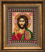 Набор для вышивки бисером Чарівна Мить Б-069 "Икона Господа Иисуса Христа"