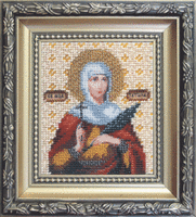 Набор для вышивки бисером Чарівна Мить Б-1029 "Икона святая мученица Татьяна"