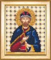 Набор для вышивки бисером Чарівна Мить Б-1166 "Икона святой благоверный князь Роман"