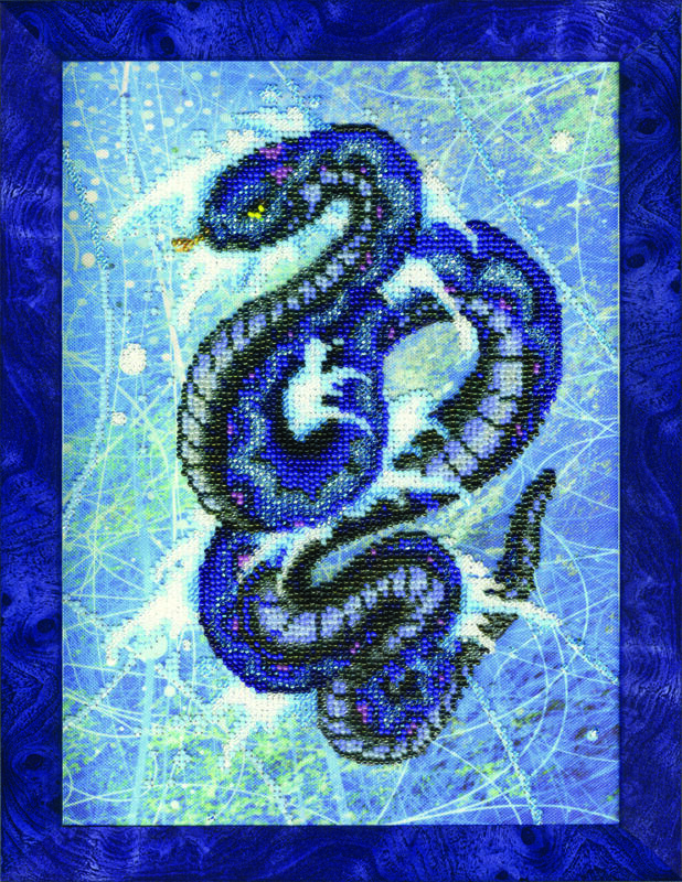 Набор для вышивки бисером Чарівна Мить Б-654 "Змея"