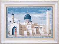 фото Набір для вишивання хрестиком Чарівна Мить М-10 "Мечеть Імангалі, Казахстан"
