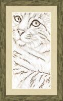 Набор для вышивки крестиком Чарівна Мить М-246 "Портрет кота"  