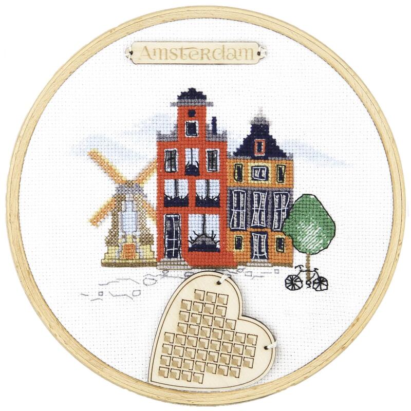Набор для вышивки крестиком Чарівна Мить М-305 "Амстердам"