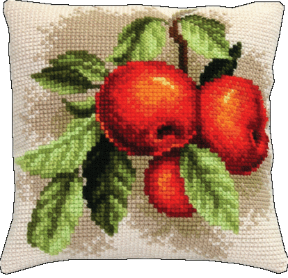Набор для вышивки подушки крестиком Чарівна Мить РТ-155 "Райское яблочко"  