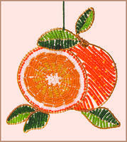 фото набор для бисероплетения чарівна мить бп-73 "апельсин"