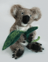 Набор для валяния игрушек Чарівна Мить В-143 "Забавная коала"